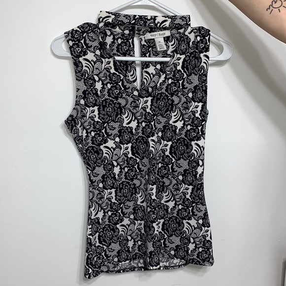 White House/ black market tank top blouse